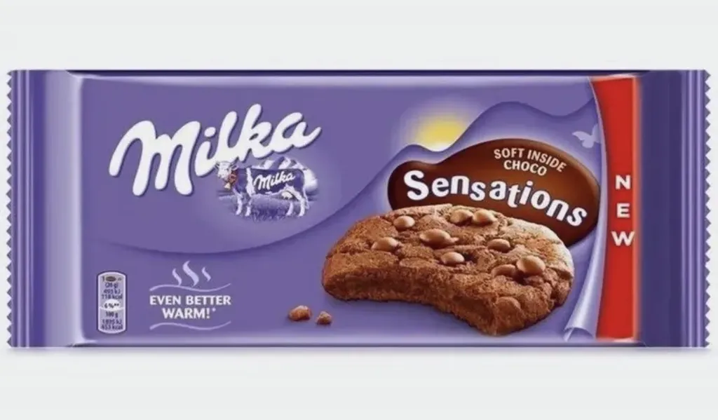 [18-4450] Печенье Milka Sensations, 156г 1\12 
