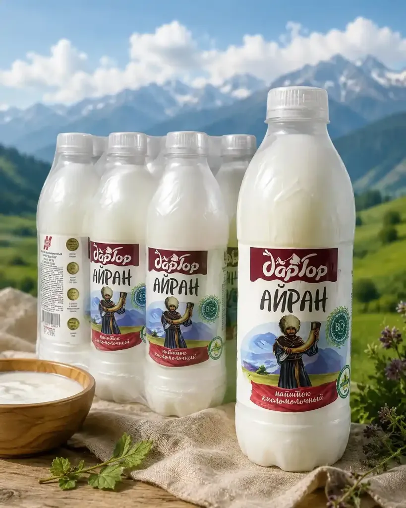 Айран «Дар Гор» 1л х 9шт