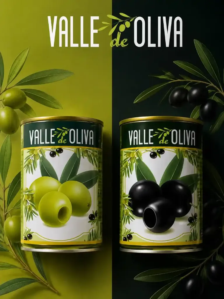 Оливки без косточки «Valle de Oliva» 300мл х 12шт
