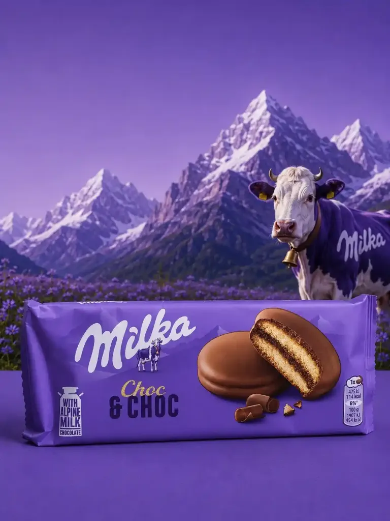 Милка печенье Choc&Choc 150гр.; 1*12