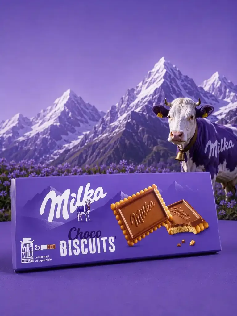 Милка печенье Choco Biscuiti 150гр.; 1*14