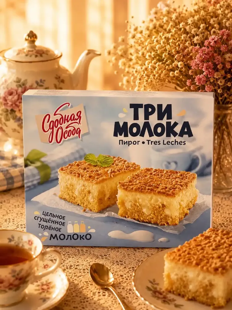 Три молока 400гр х 6шт