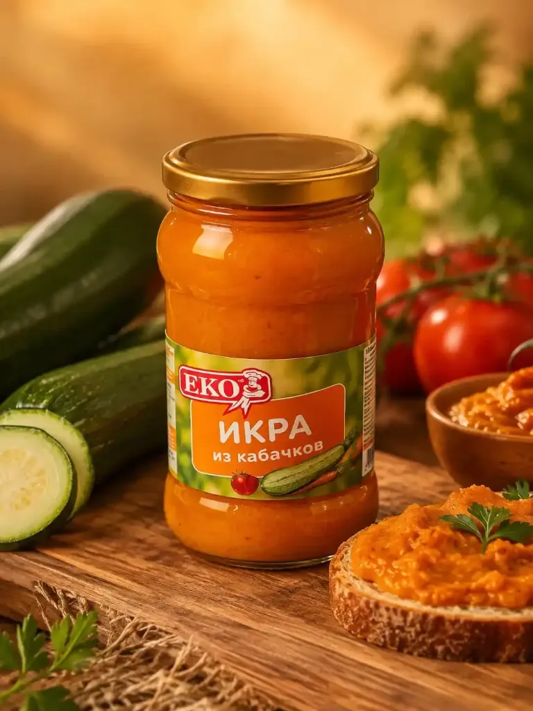 Кабачковая икра «ЕКО» Ст/б 480гр х 12шт