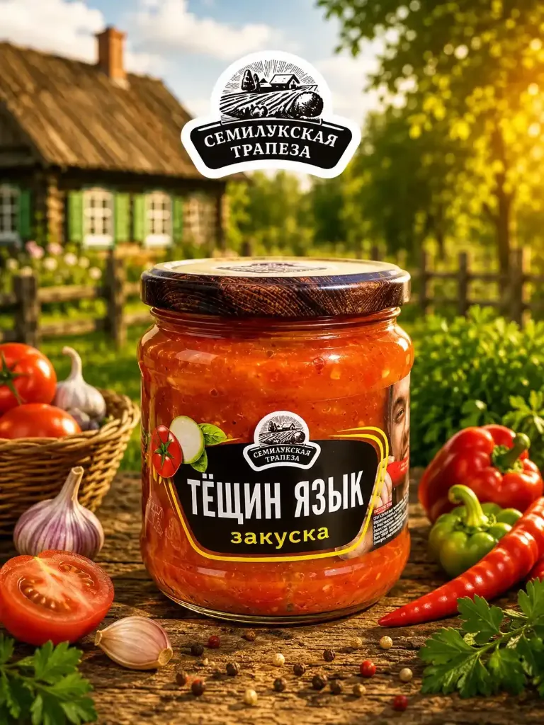 Закуска «Тещин язык»