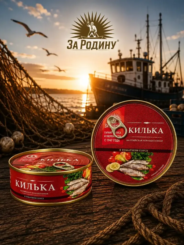 Килька не обжаренная в т/с;