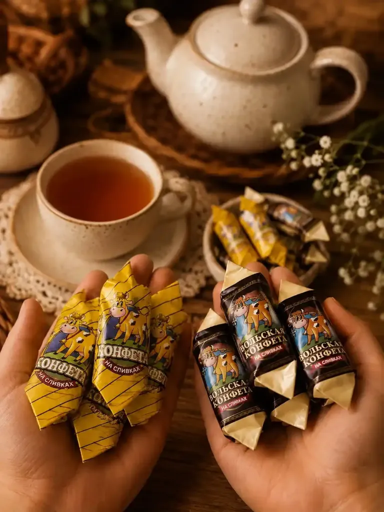 «Вольская конфета» Cream Fudge на сливках, фасованные по 1кг
