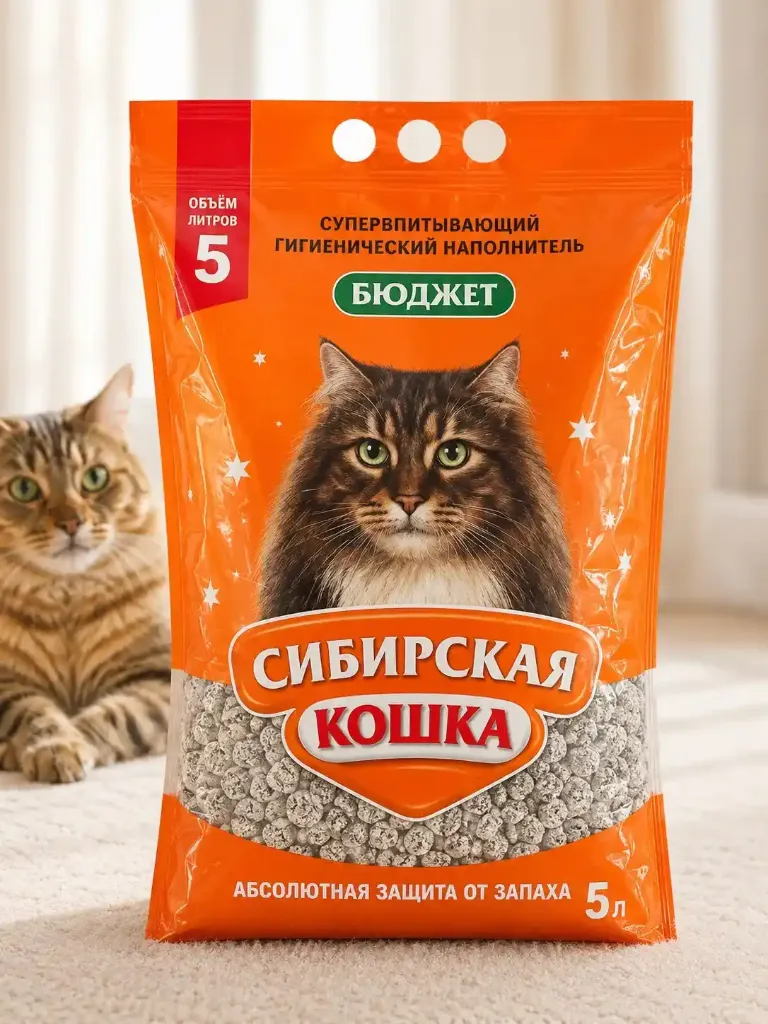 Сибирская кошка «Бюджет»; 5 л.