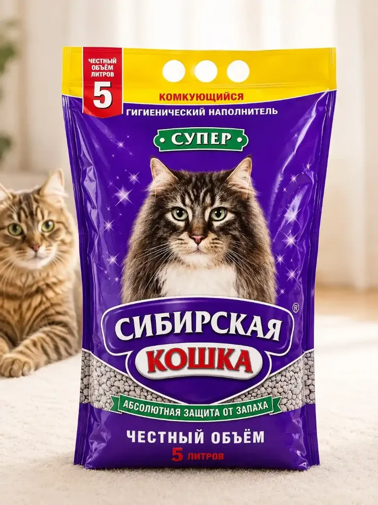 Сибирская кошка «Супер»; 5 л.