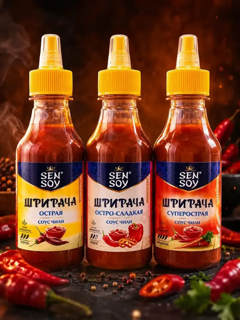 Шрирача соус «Sen Soy» Острая; 310 г