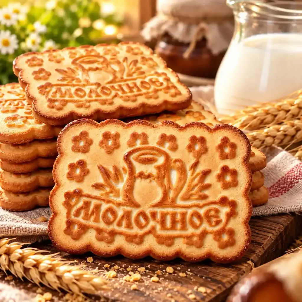 Печеье детское «Молочное на сметанке» коробка на 4,5кг